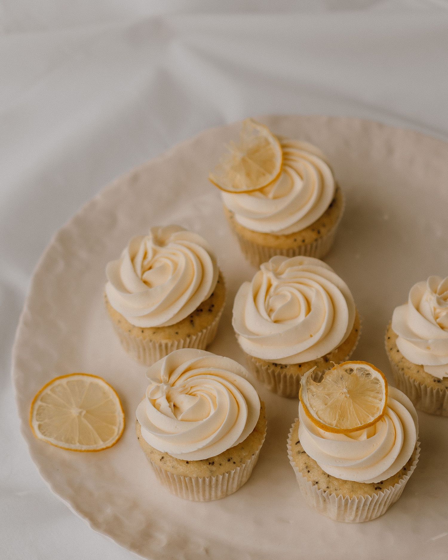 Cate Brodersen Photography lemon poppy cupcakes by Boumbelle product photography