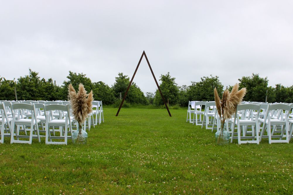 orchard wedding