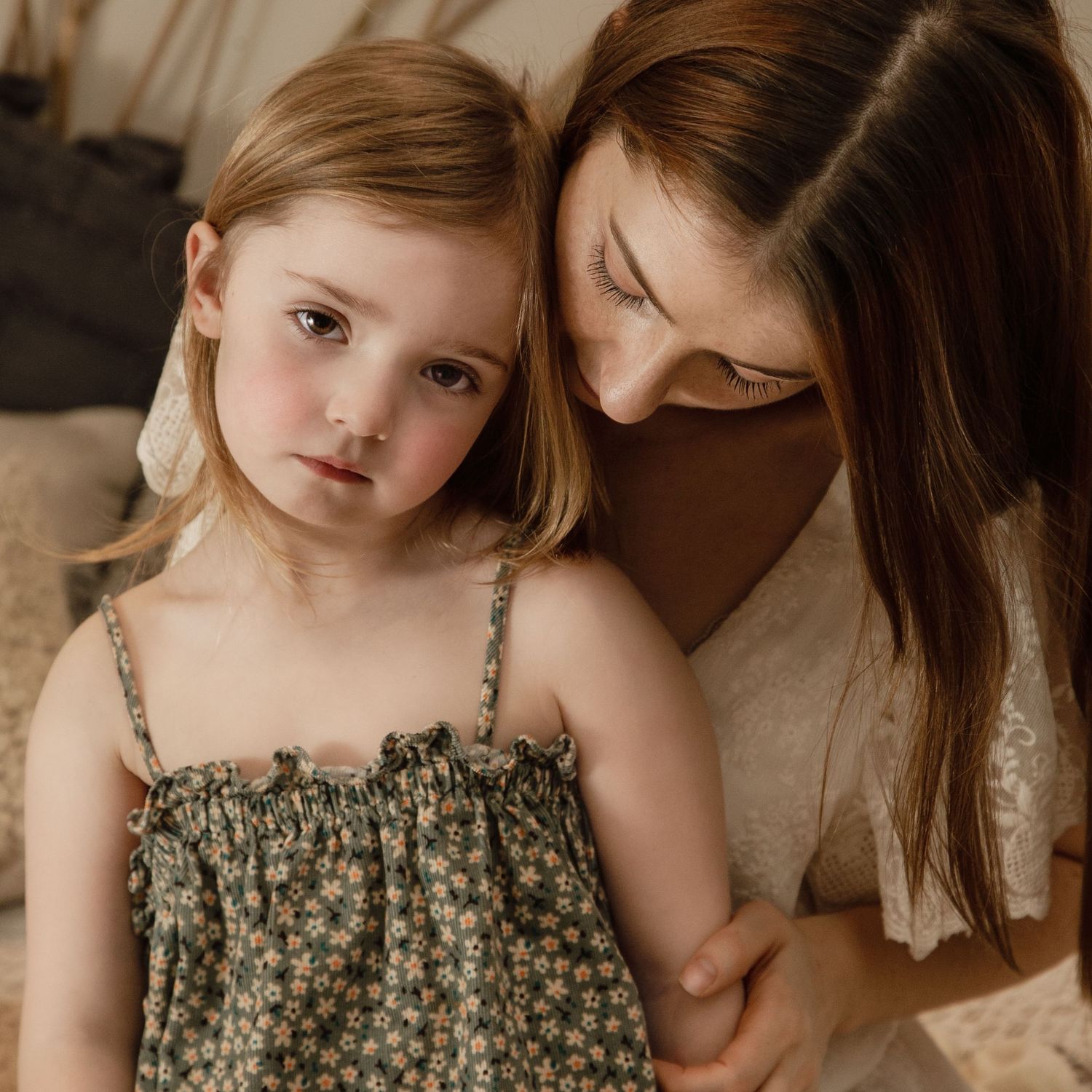 Motherhood and daughter photoshoot
