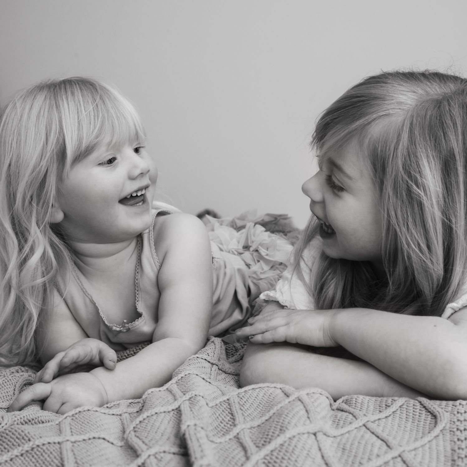 Sisters will be best friends life. Black & White Photography Suffolk