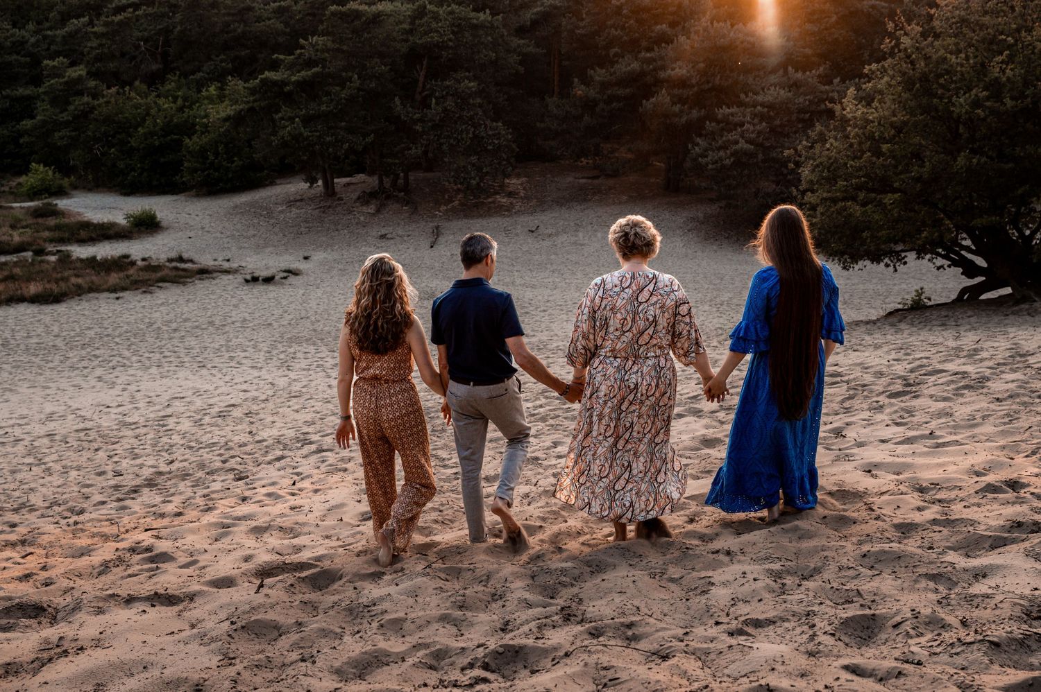 Familieshoot op de bedafse berg in Uden