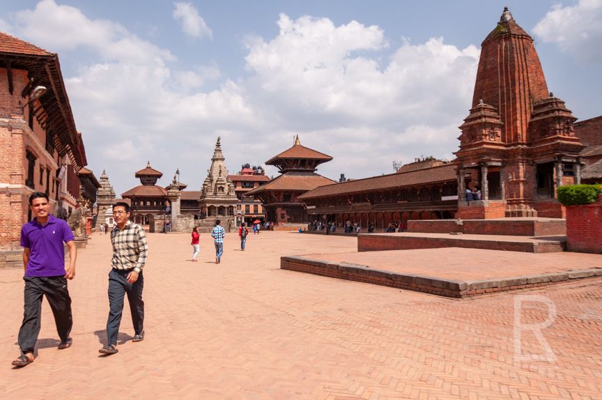 Pashupati Temple in Bhaktapur Durbar Square Leah Ramuglia Photography