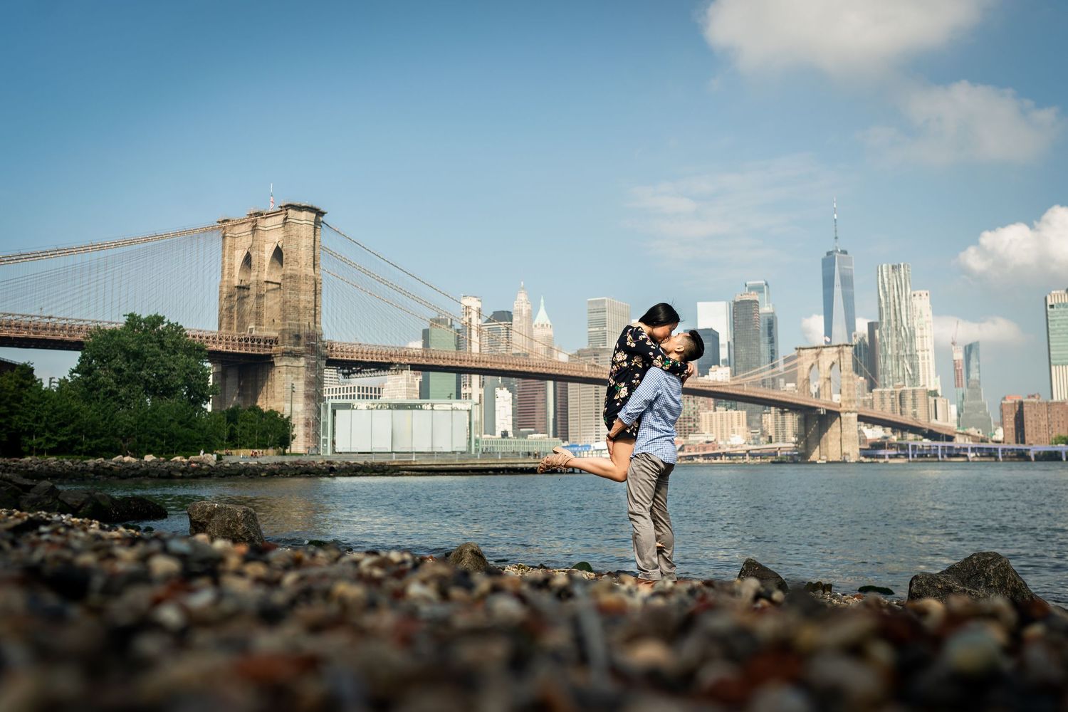 brooklyn dumb nyc enagement photographer