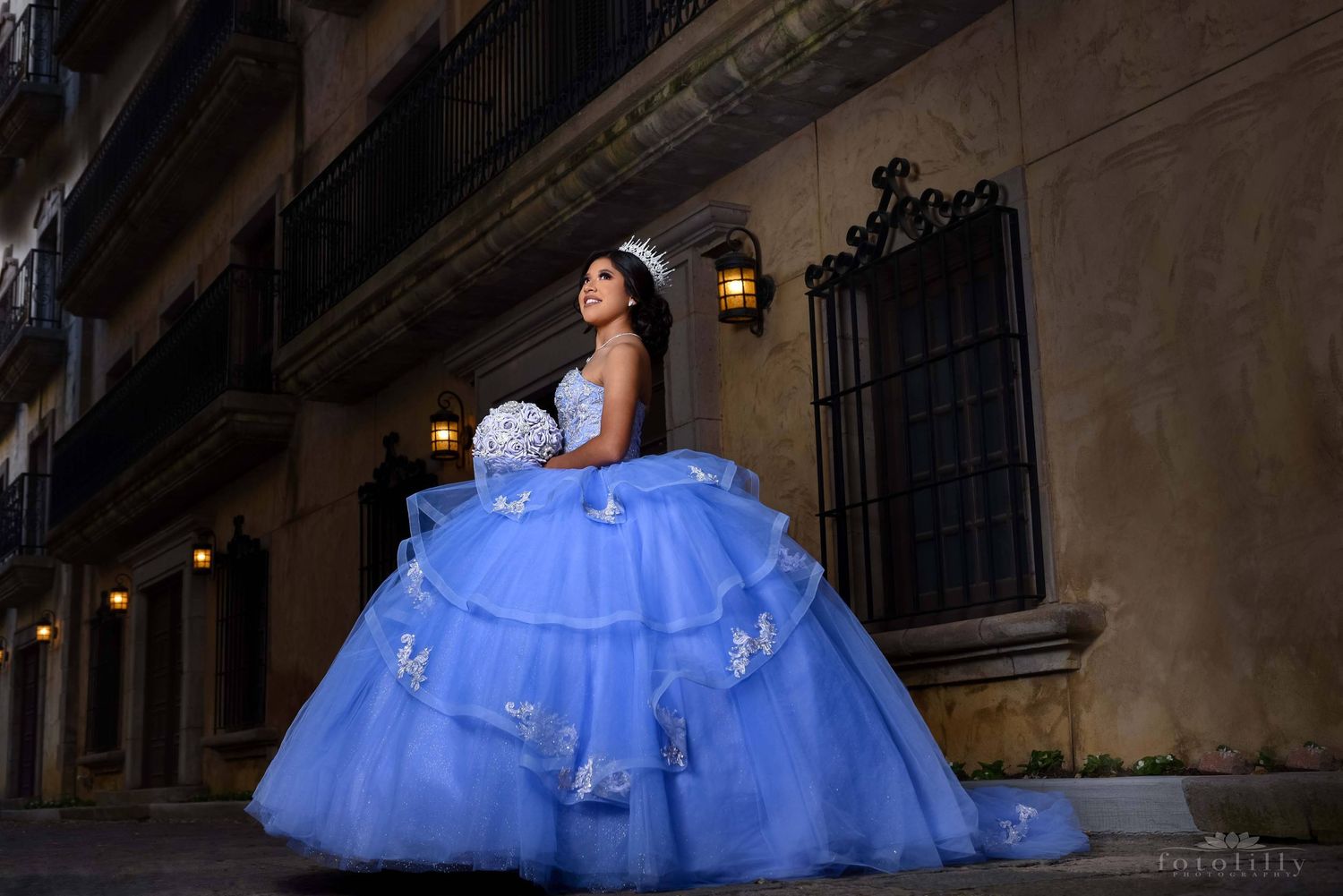 Quince Photography Package Kaley Gallery ibaby blue Quince dress dallas fort worth quinceanera photographers fotolilly