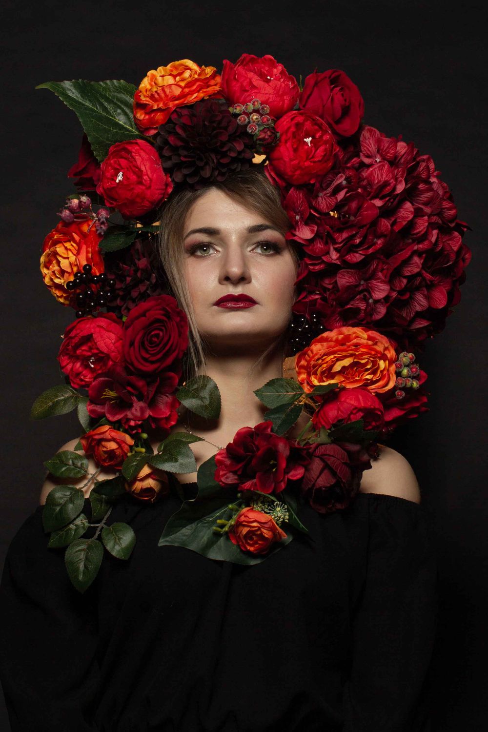 Фотосесія з квітами Львів