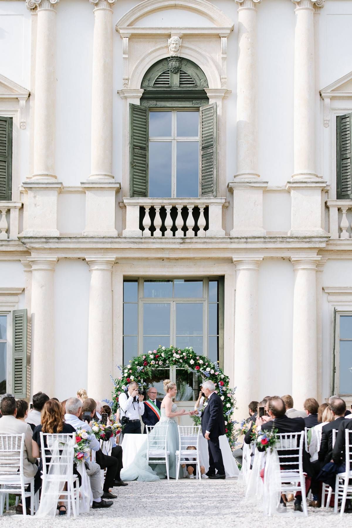 Wedding ceremony, Villa Mosconi Bertani, Valpolicella Verona Italy. Italian wedding photographer