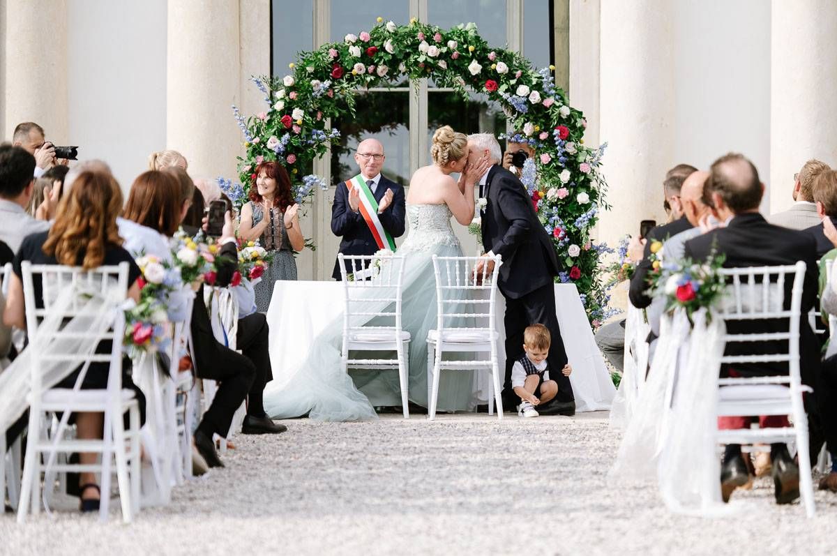 Wedding ceremony, Villa Mosconi Bertani, Valpolicella Verona Italy. Italian wedding photographer