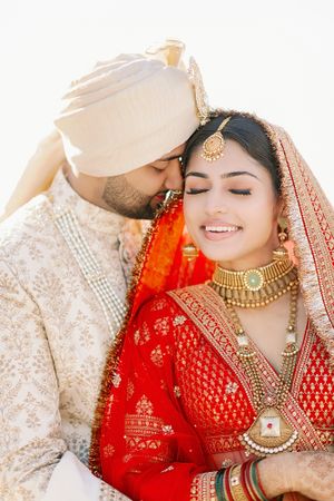 New York Indian Wedding Bride and Groom