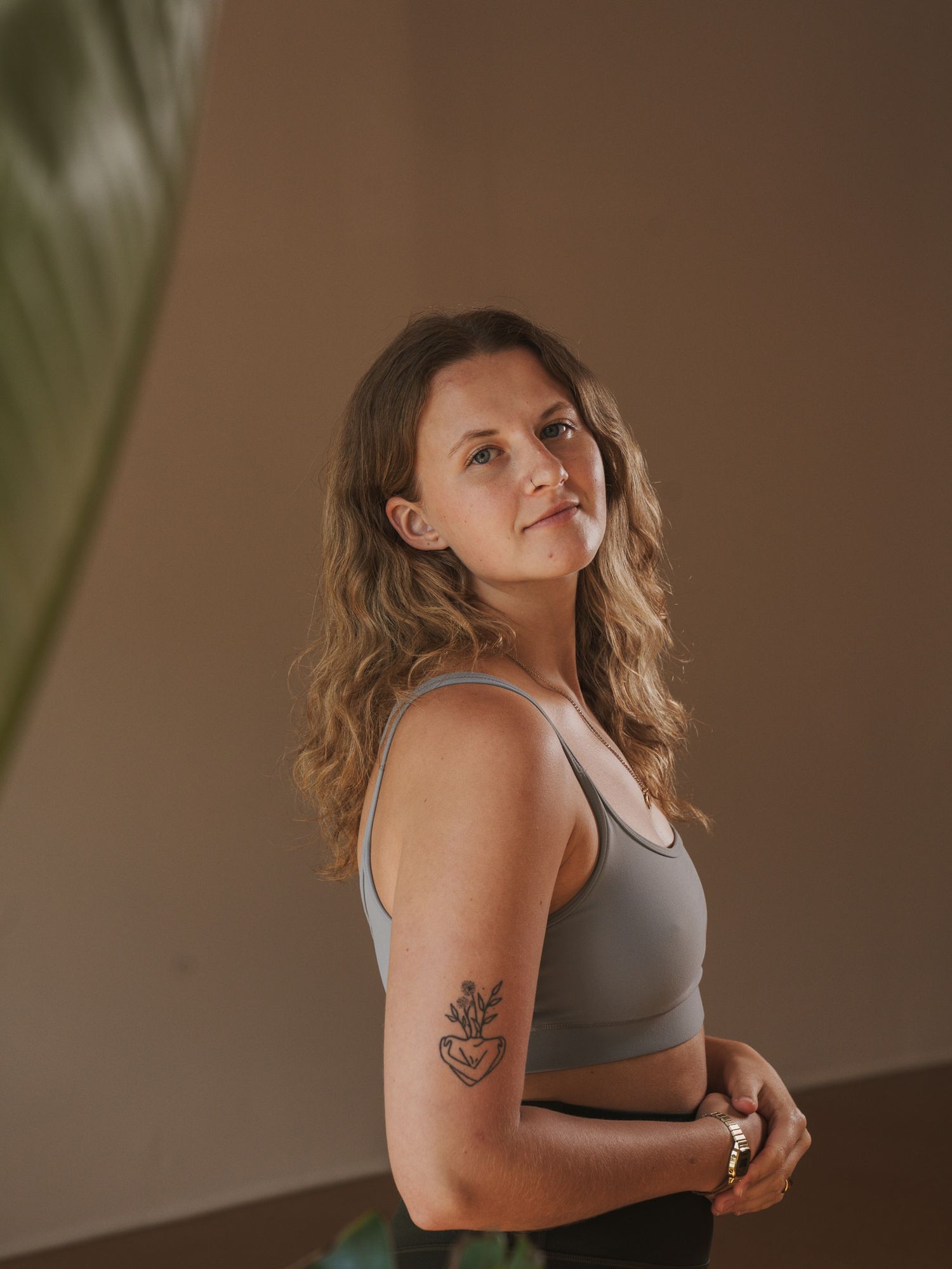 Yoga studio Sage plante d'intérieur pilates kombucha thé Gaelle Tremblay
