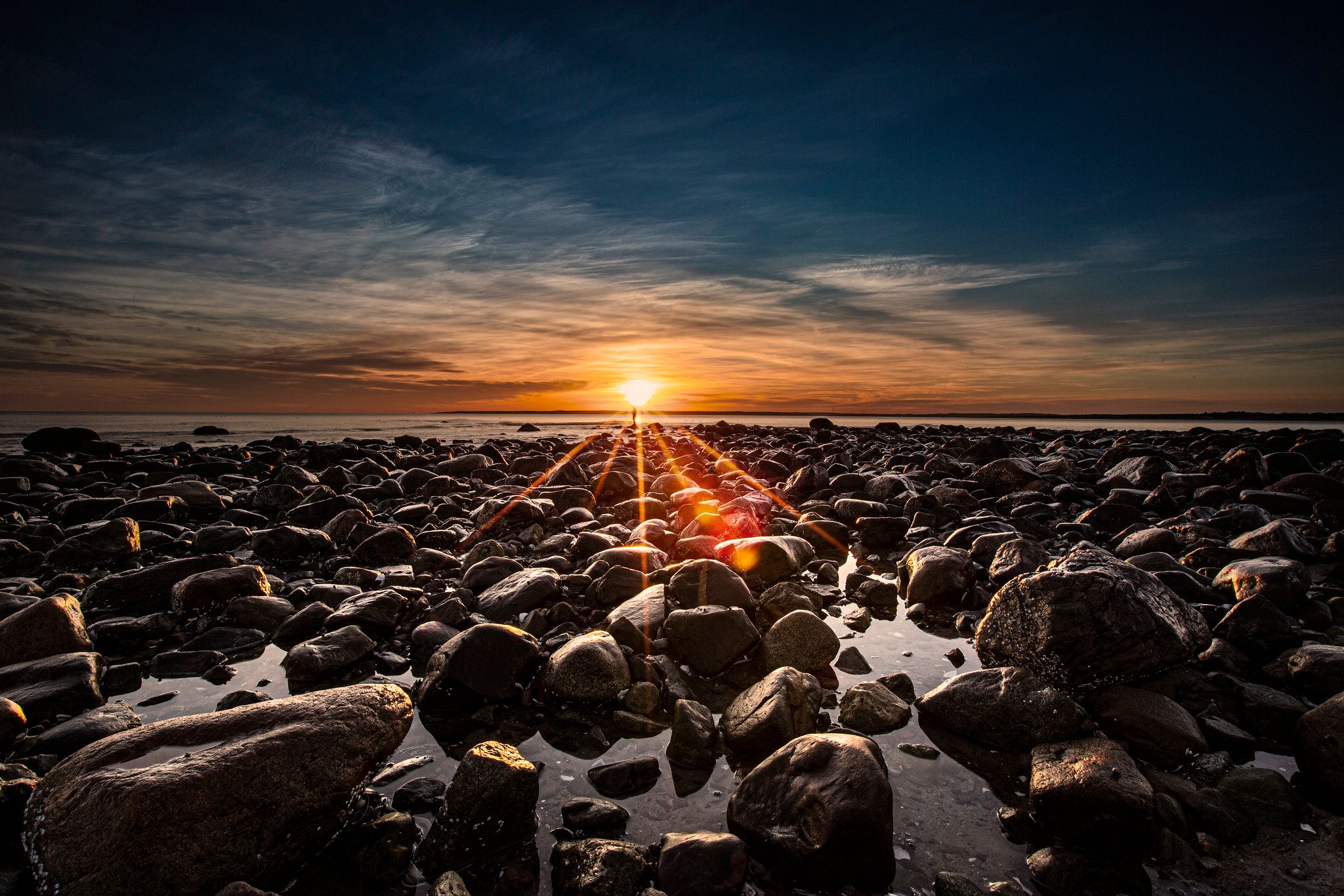 Rocks Sunrise Landscape Photography ©Chad Foster Photography