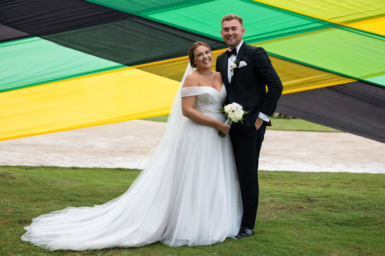 Bride and groom