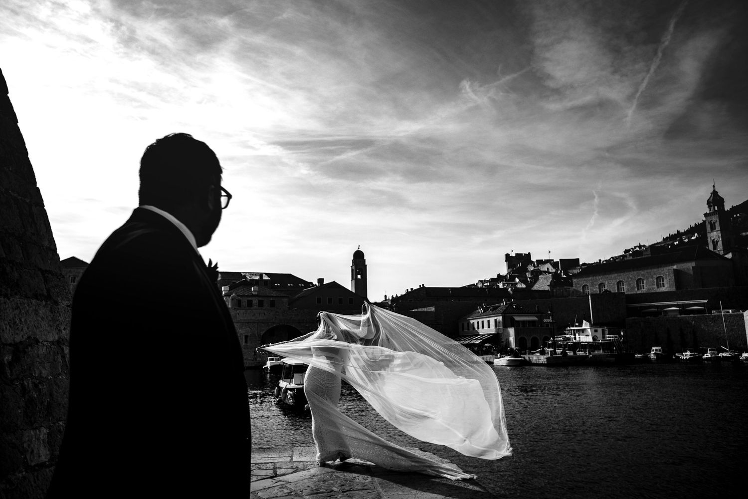 Wedding photographer, Dubrovnik, Croatia