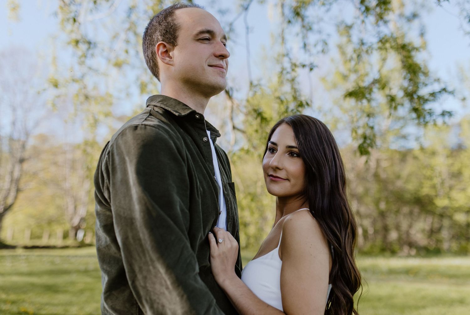 Sunset engagement session at Blomidon Provincial Park, Annapolis Valley, Nova Scotia