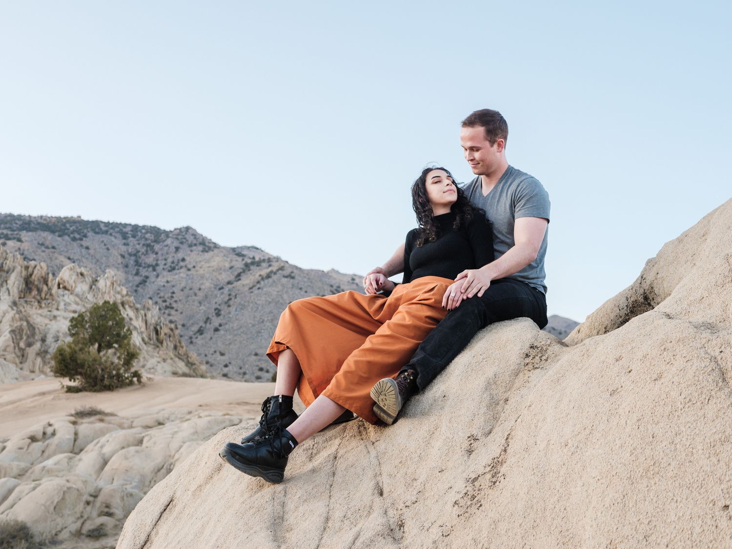 Moon Rocks Engagement Session Reno