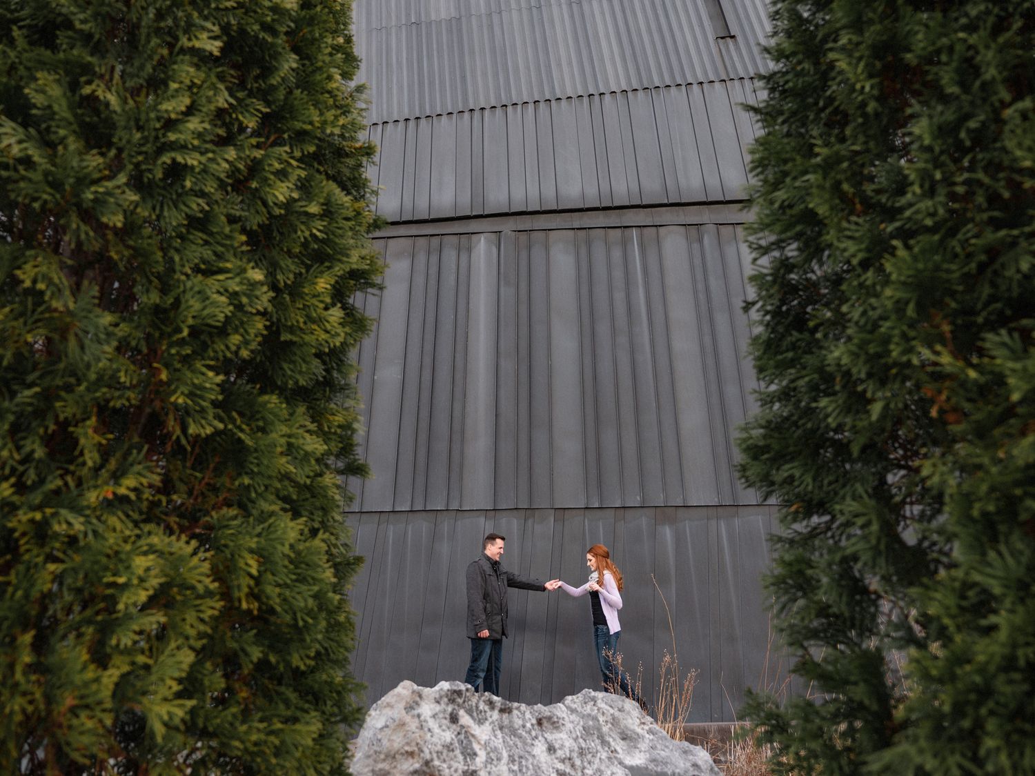 Nevada Museum of Art Engagement session