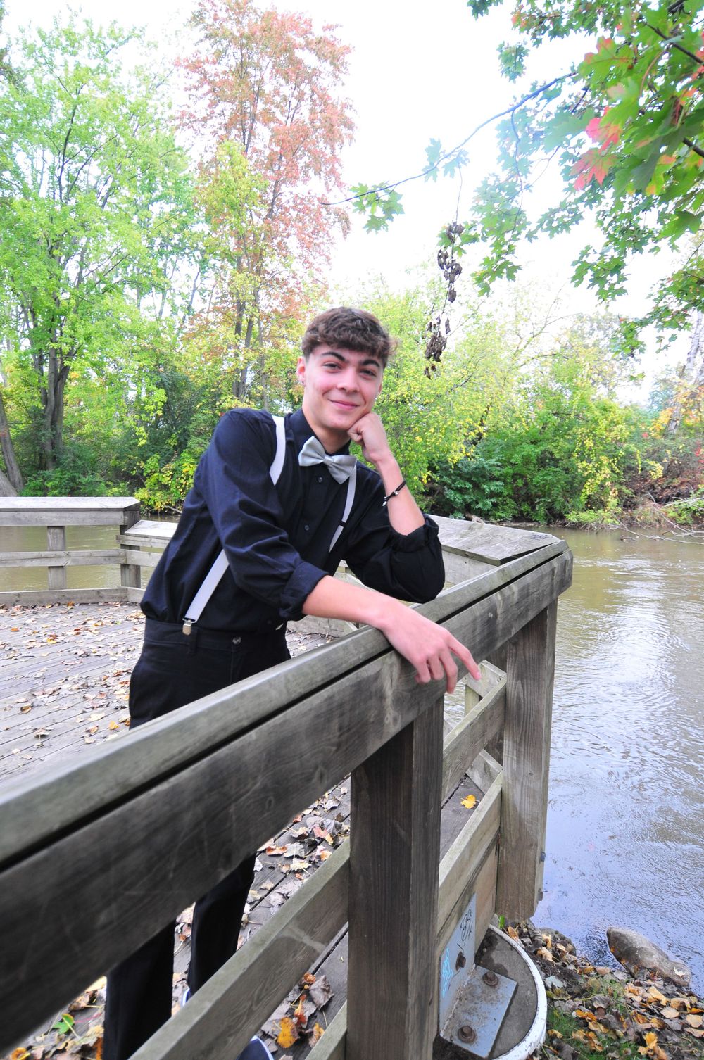 senior boy photo