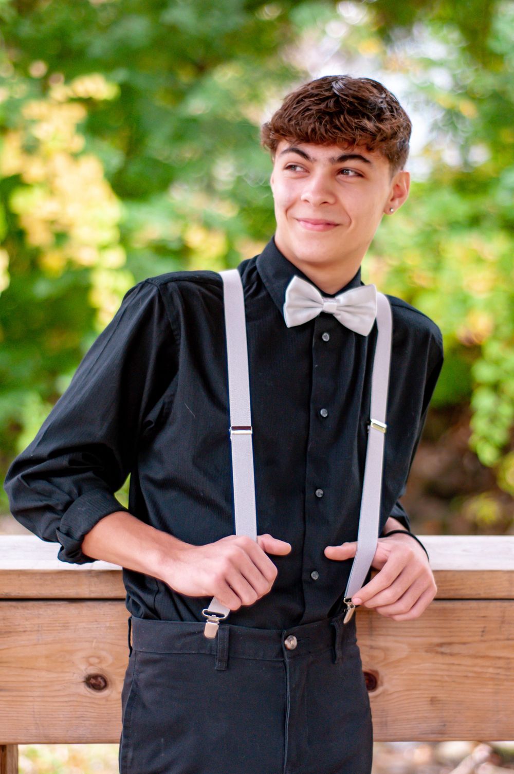 senior boy photo