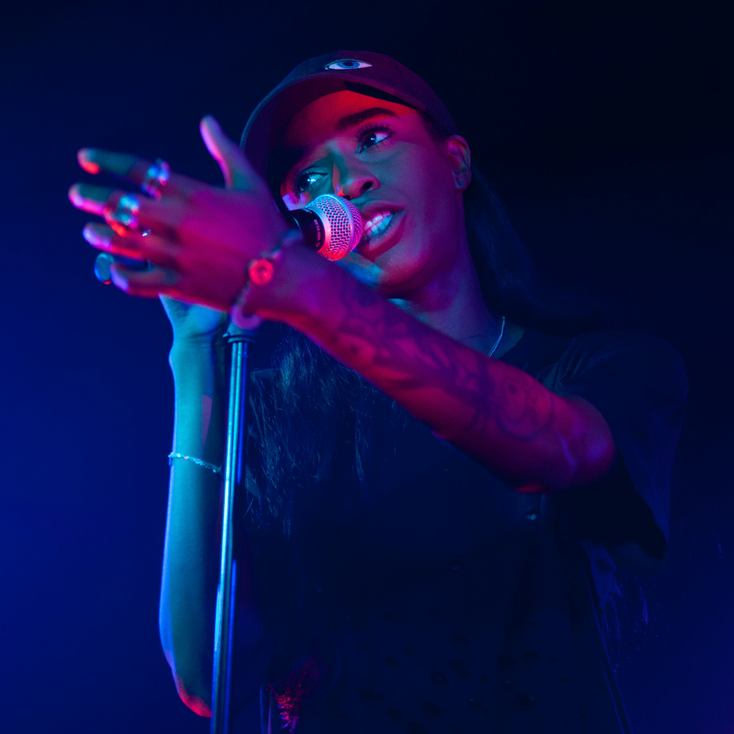 Angel Haze - Live photo - Dublin - Academy - Eamonn Smyth Photography