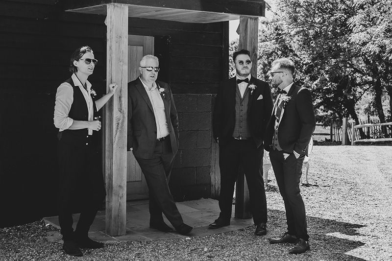 wedding guests