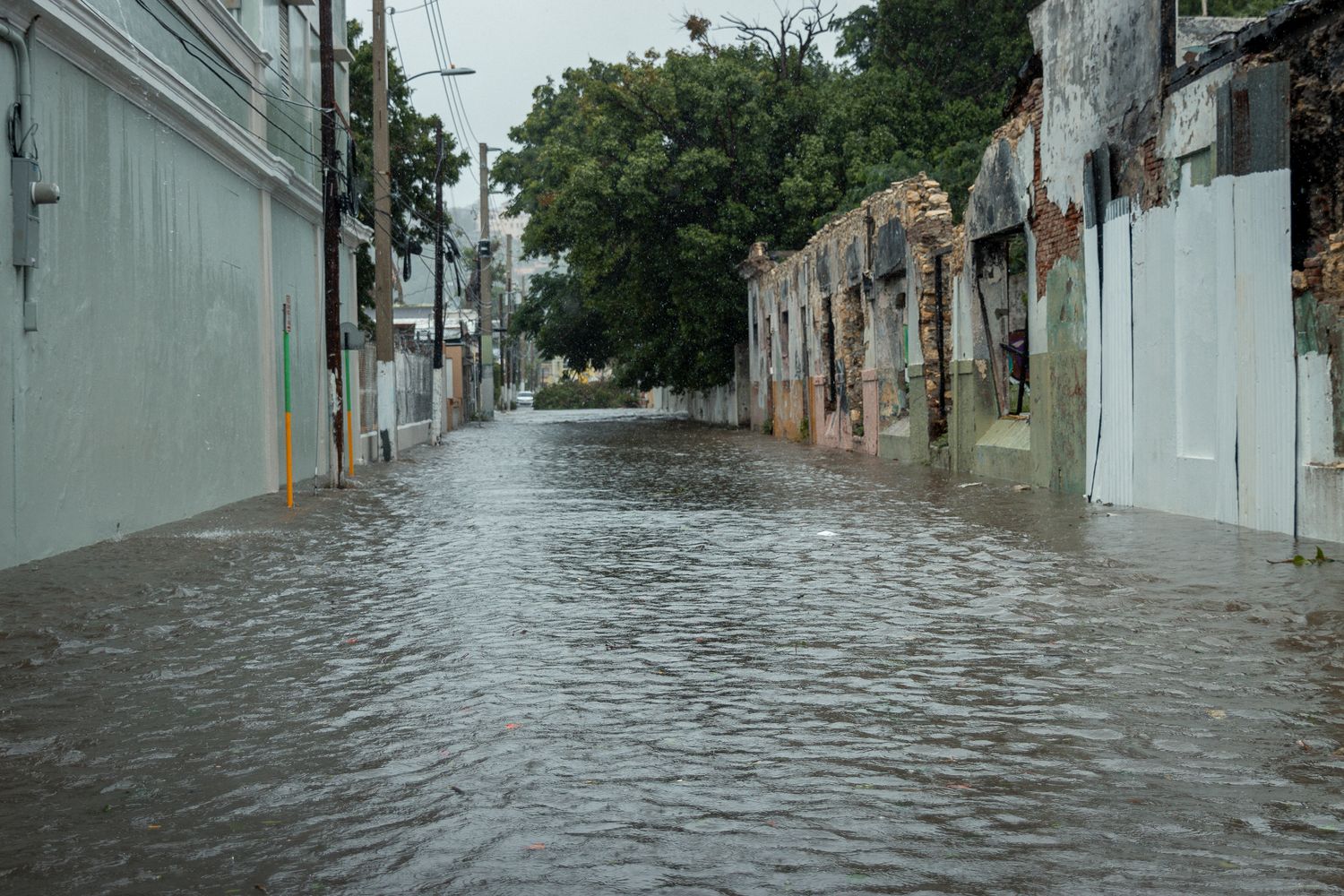 Hurricane Fiona, September 19, 2022, in Puerto Rico.