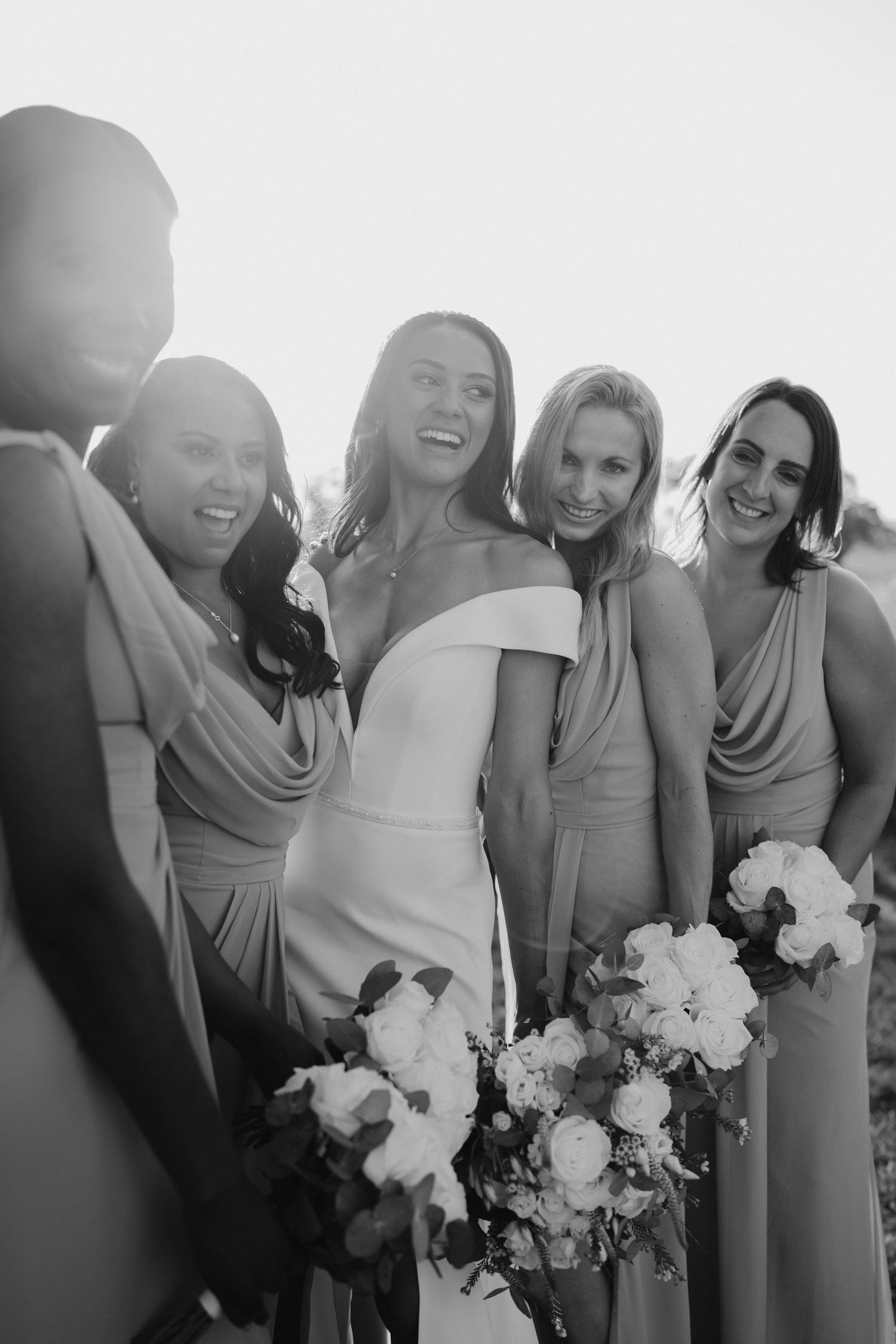 bride-and-bridesmaids-stockton-house-wedding-shropshire