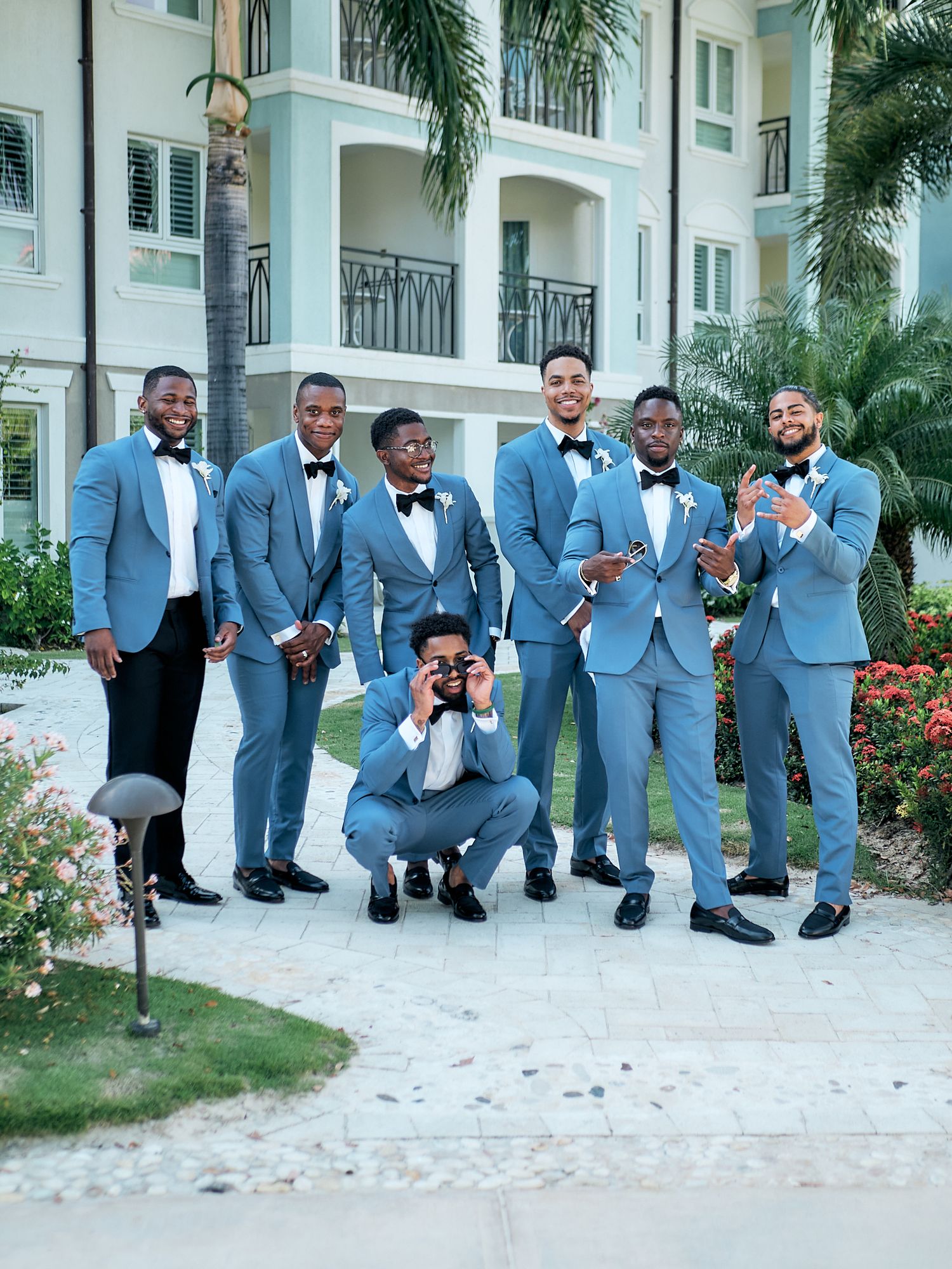 Wedding party photos Best wedding Photographer in Jamaica Alysa Weddings
