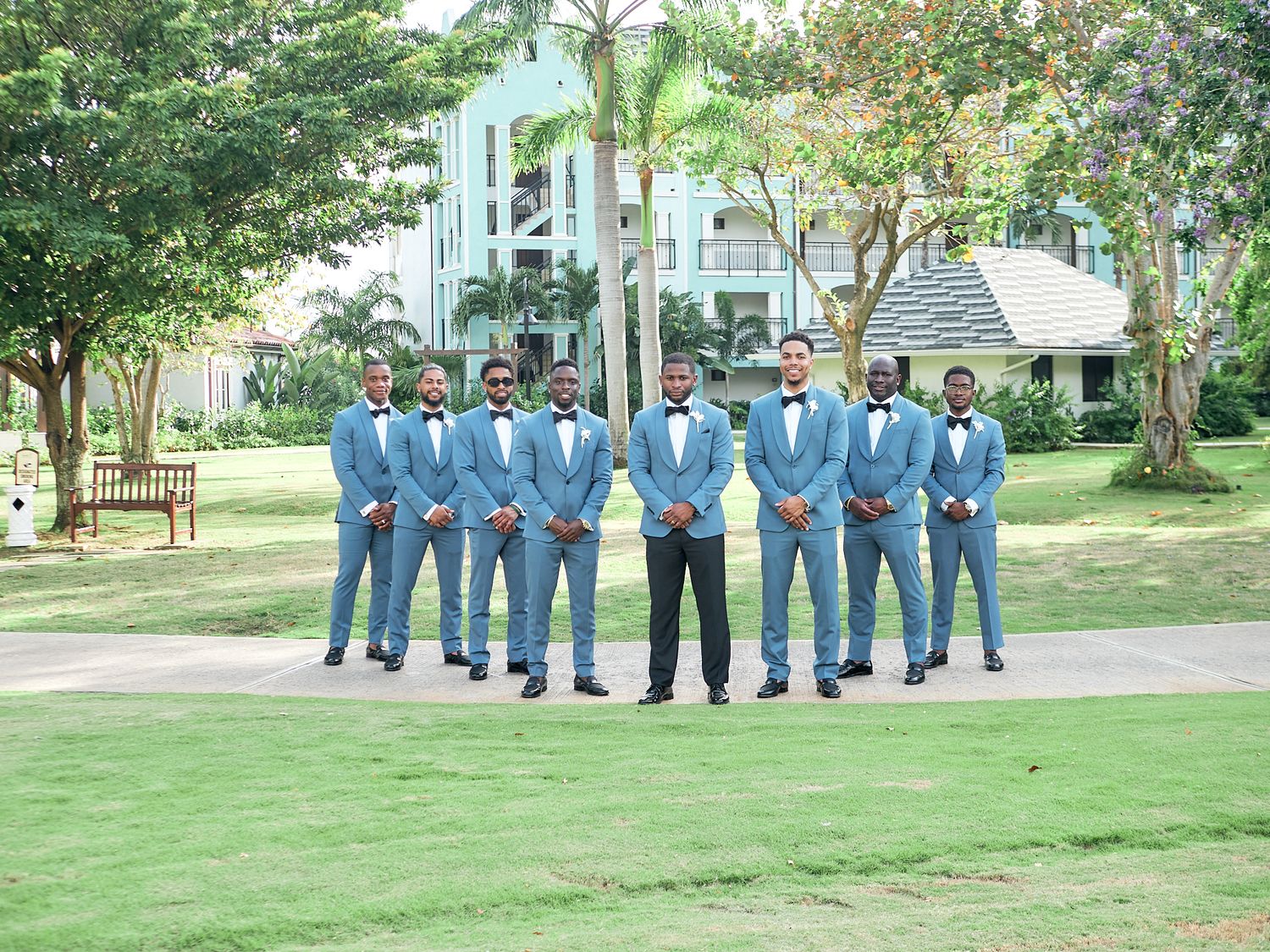 Wedding Party in Jamaica