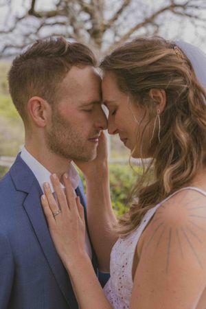 bruiloft man en vrouw in italië