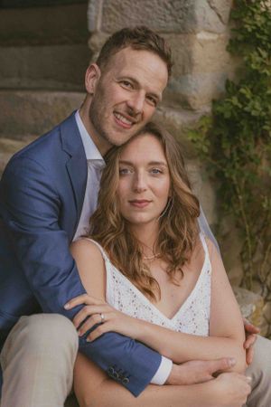bruiloft man en vrouw in italië