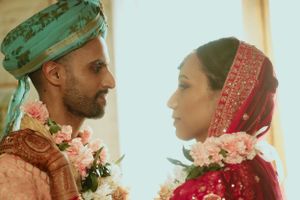 Hindu in Wedding photographeed by Leonard Okpor Photogeraphy in NYC