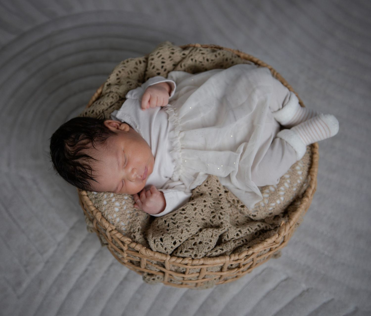 baby in basket
