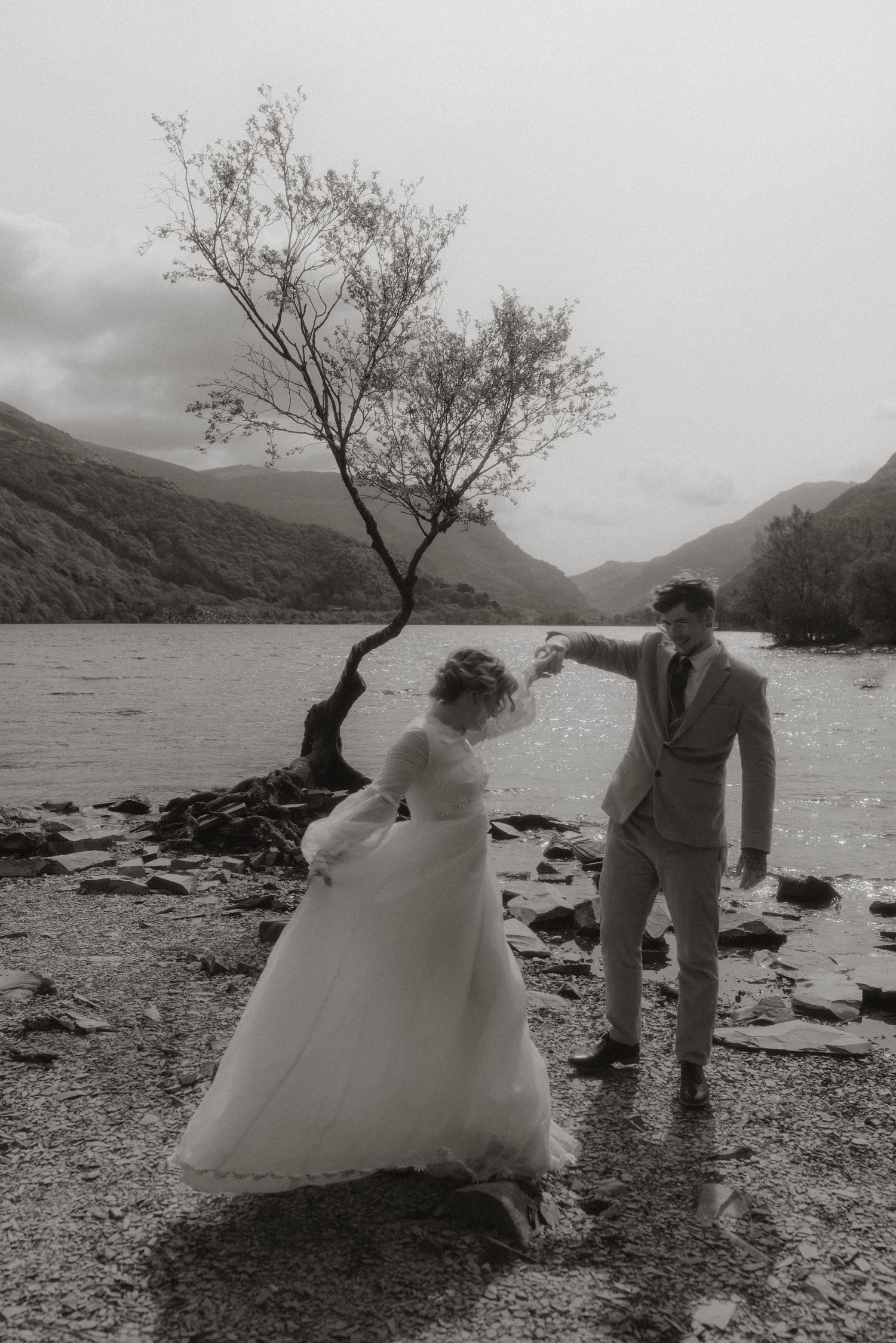 llyn padarn elopement snowdonia