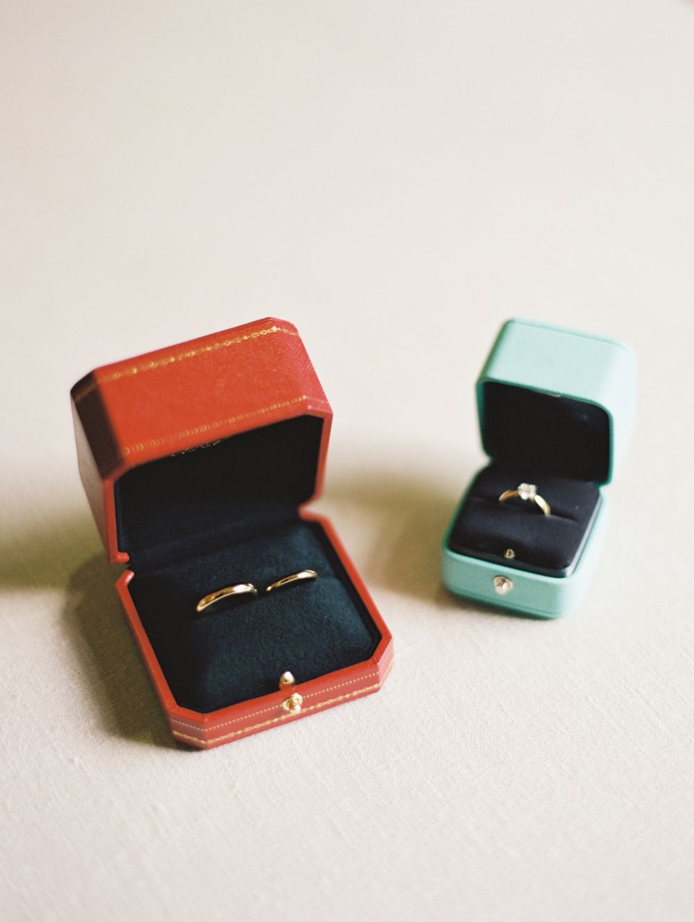 Wedding details rings