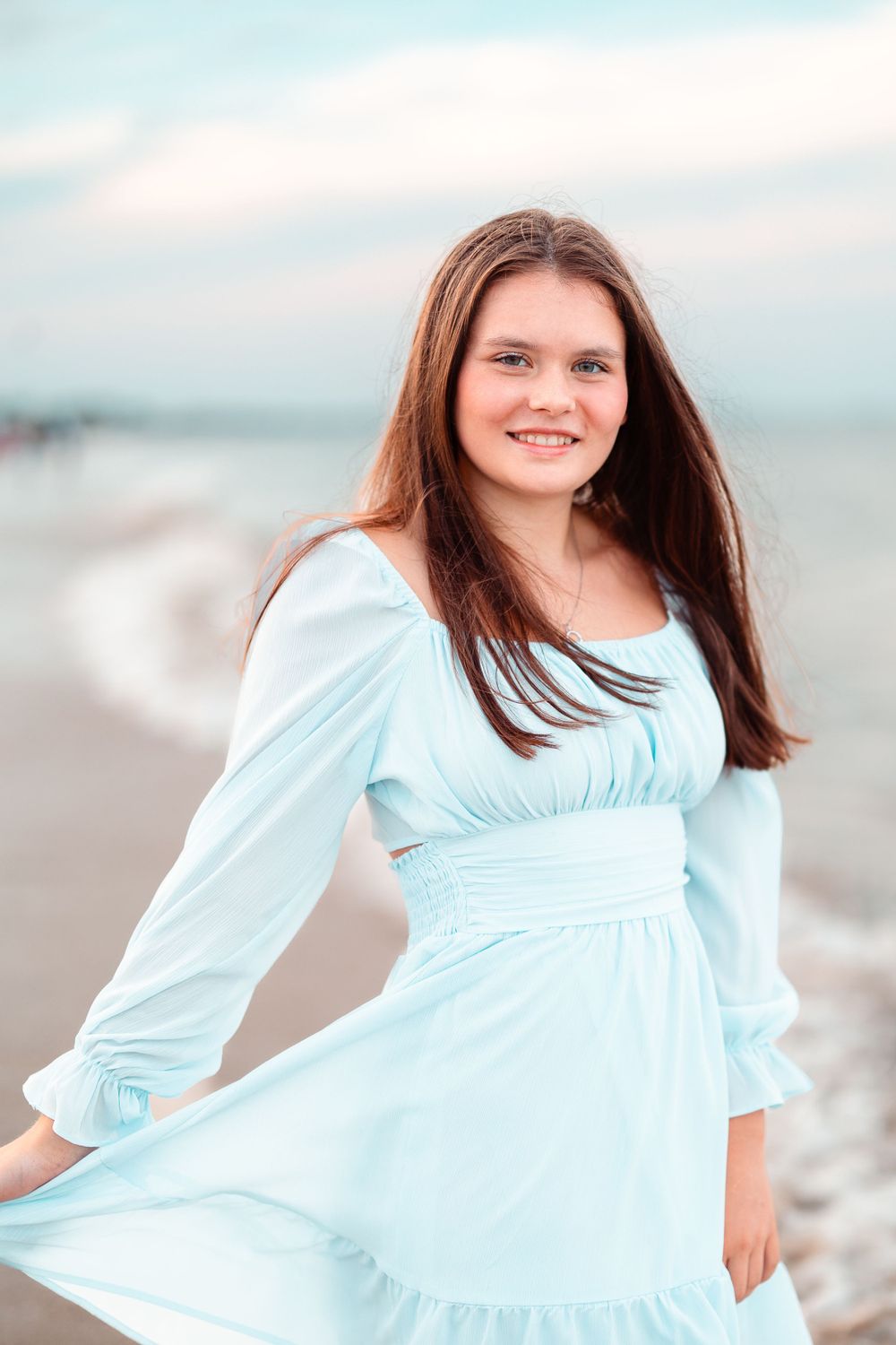 Senior Photos by the Ocean