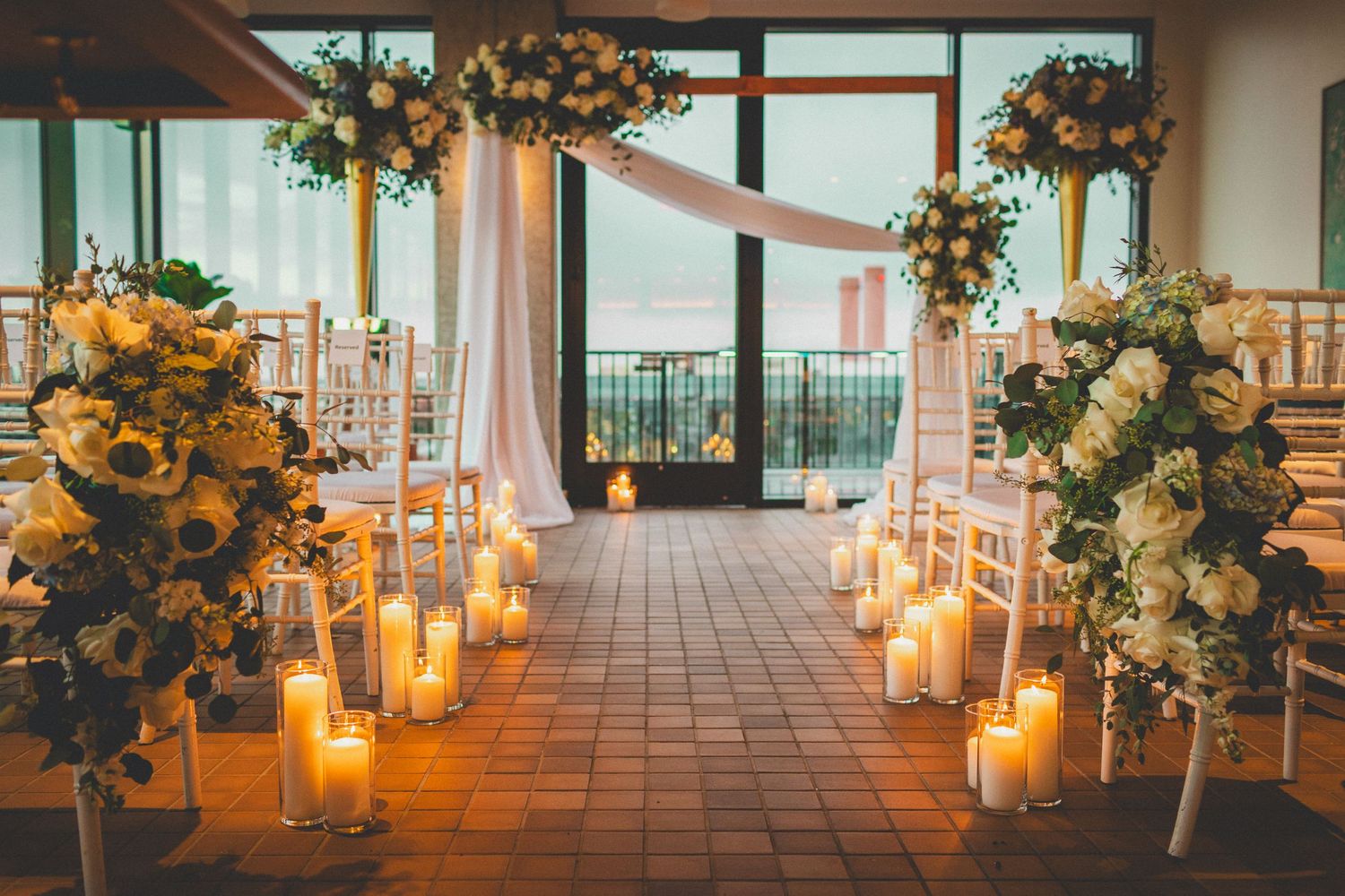 Thompson Hotel DC Hyatt Private Bar Wedding Ceremony