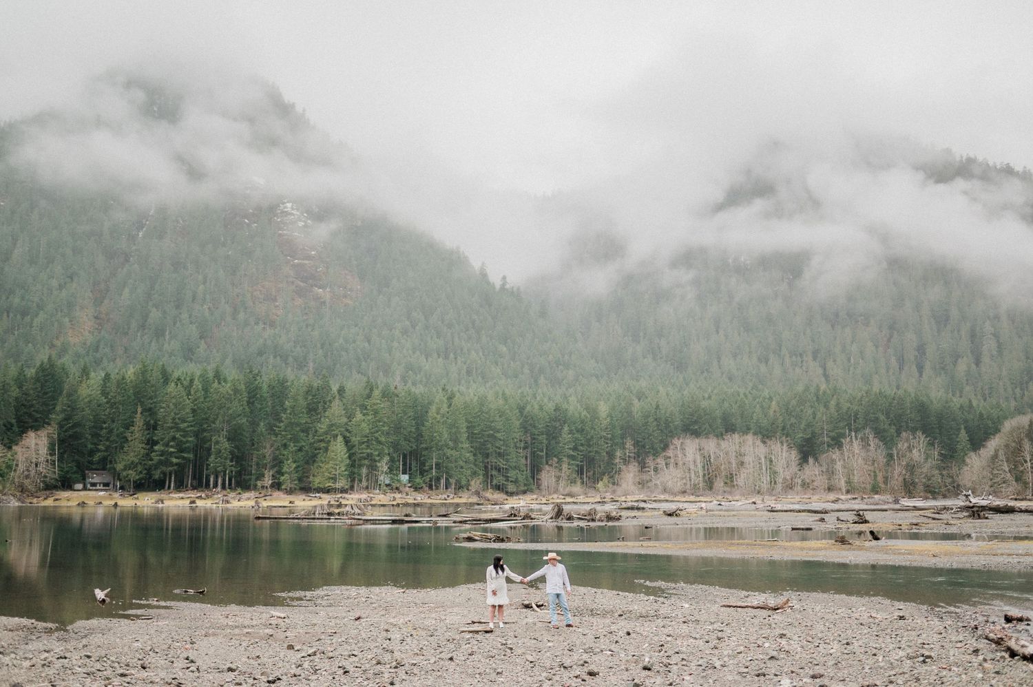 lake cushman engagement