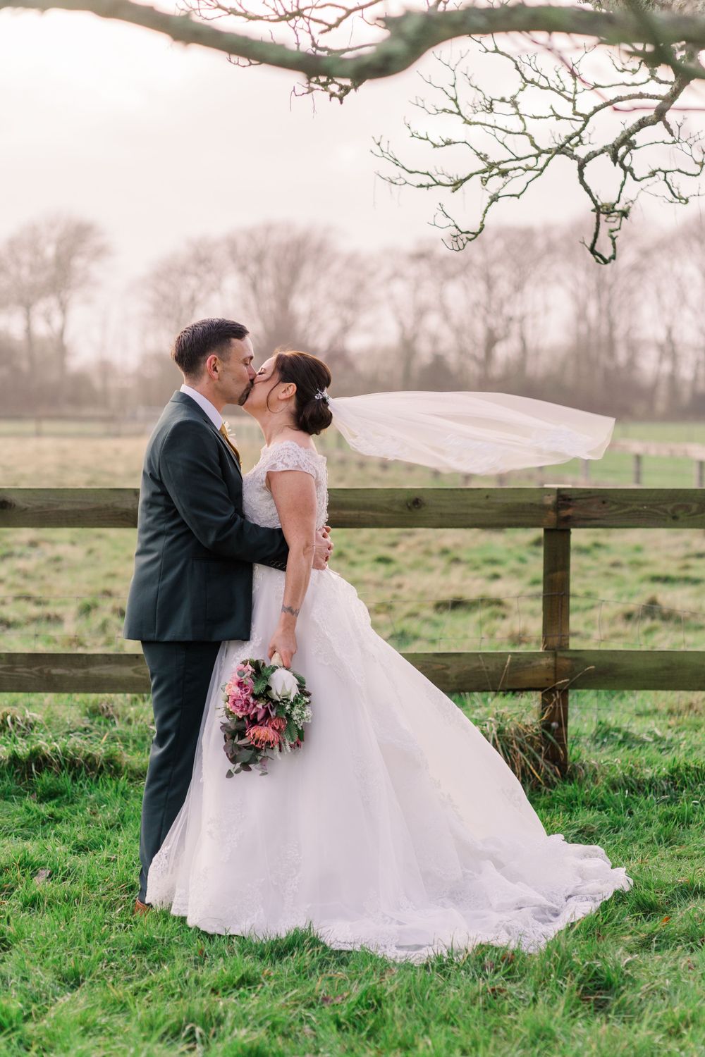 South Lawn Hotel Milford-on-sea Christmas Wedding