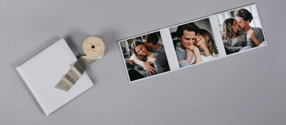 triplex fotos triptychon tischaufsteller hochzeitsfotos geschenk edel hochwertig nobel hochwertige drucke kunstleder