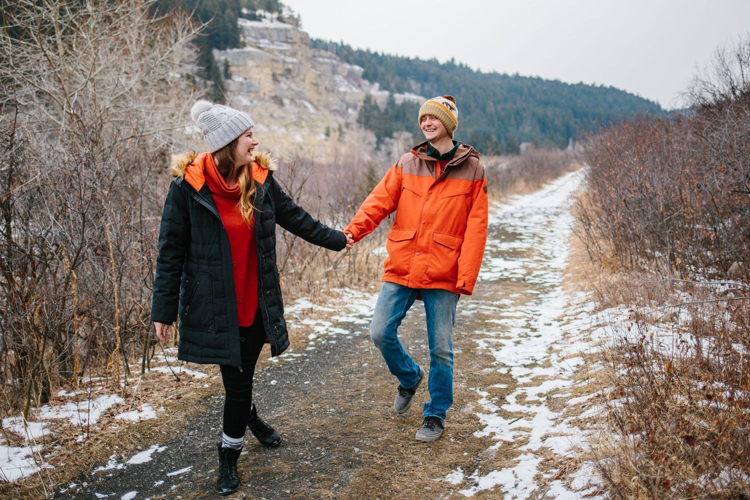 landen lauren engagement photographer great falls montana