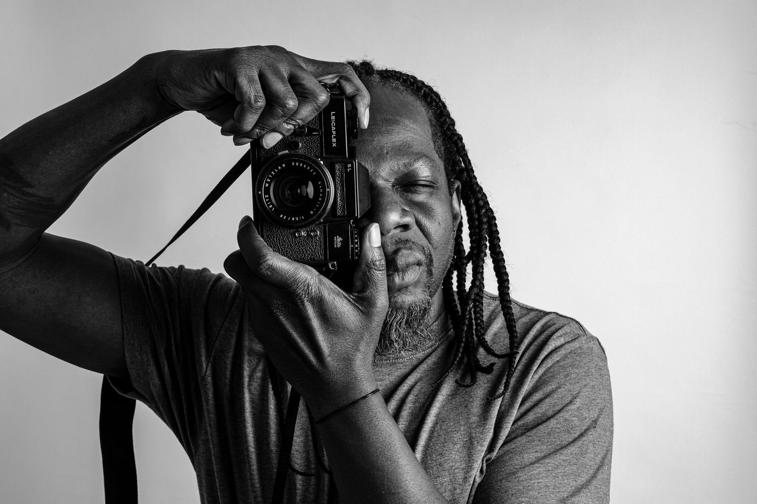 Self Portrait Leica Flex David D. Pistol