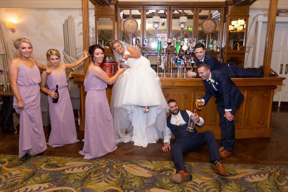 Wedding Drunken Party Shot in Hotel Kilmore