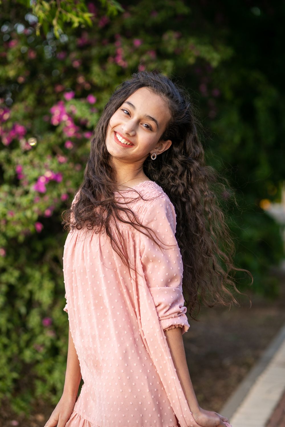 Portrait of a smiling girl