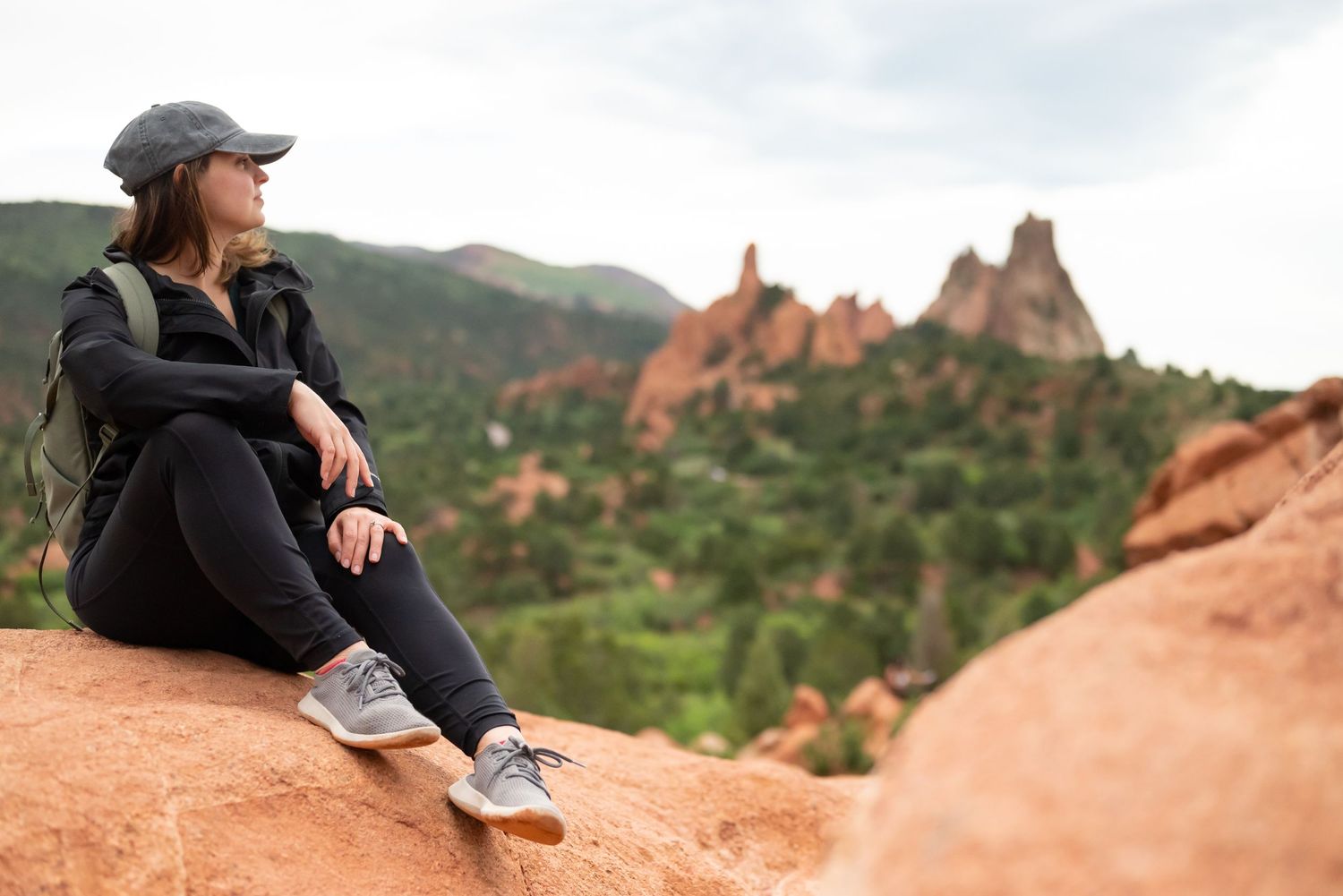 Scouting for a family photoshoot at Garden of the Gods