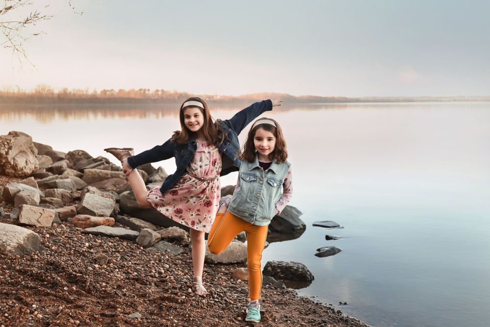 Family lifestyle portrait on the beach