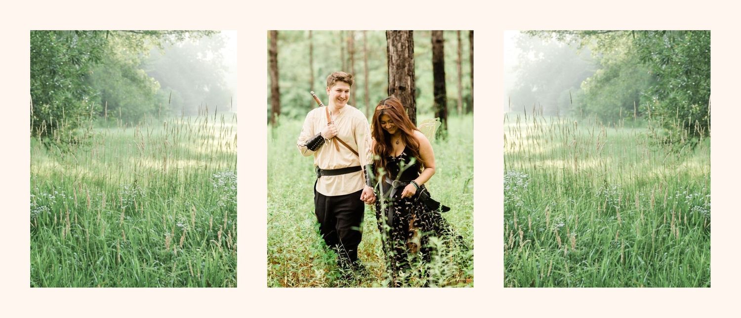 unique fantasy couples portrait