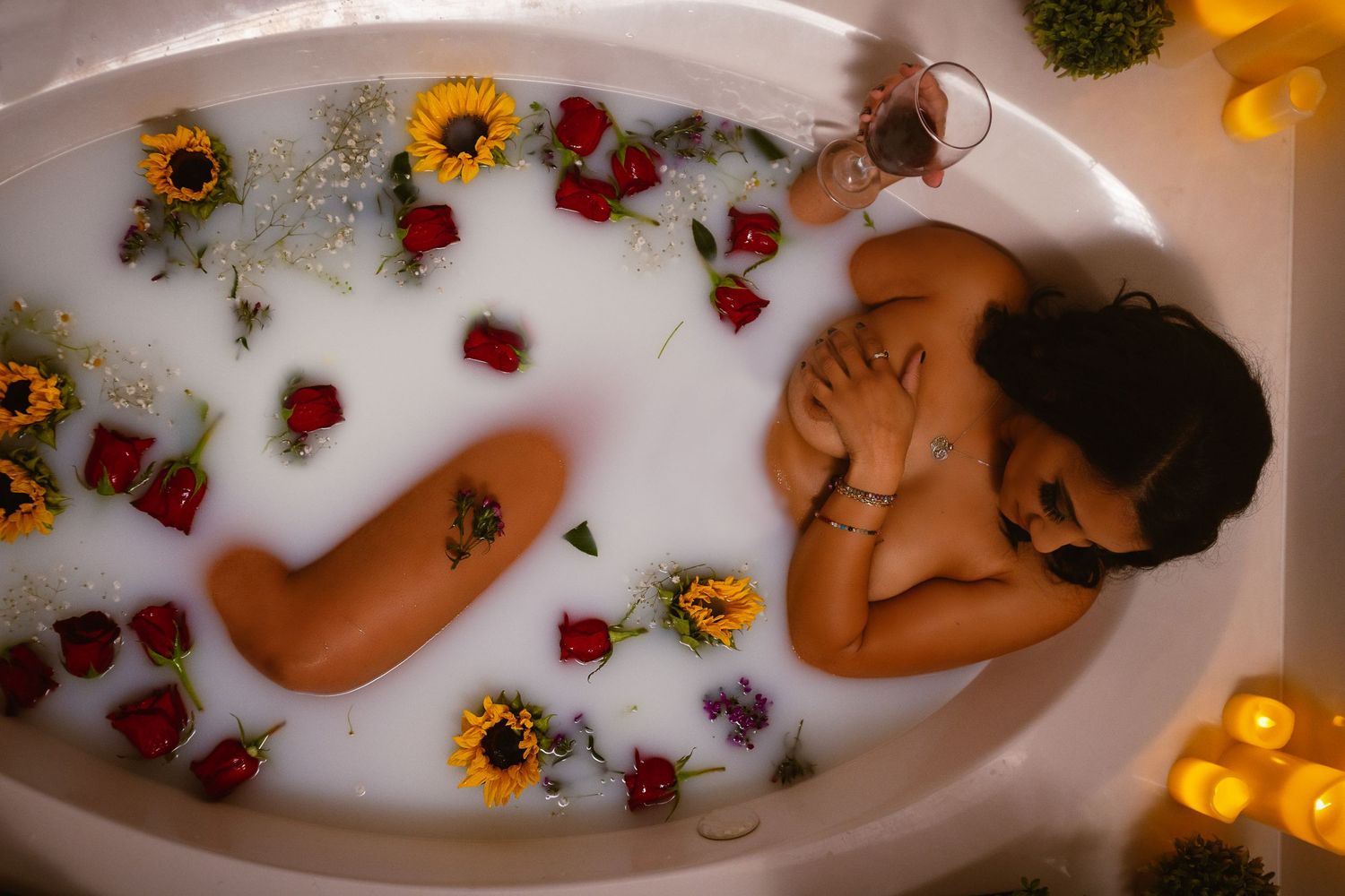 boudoir milk bath