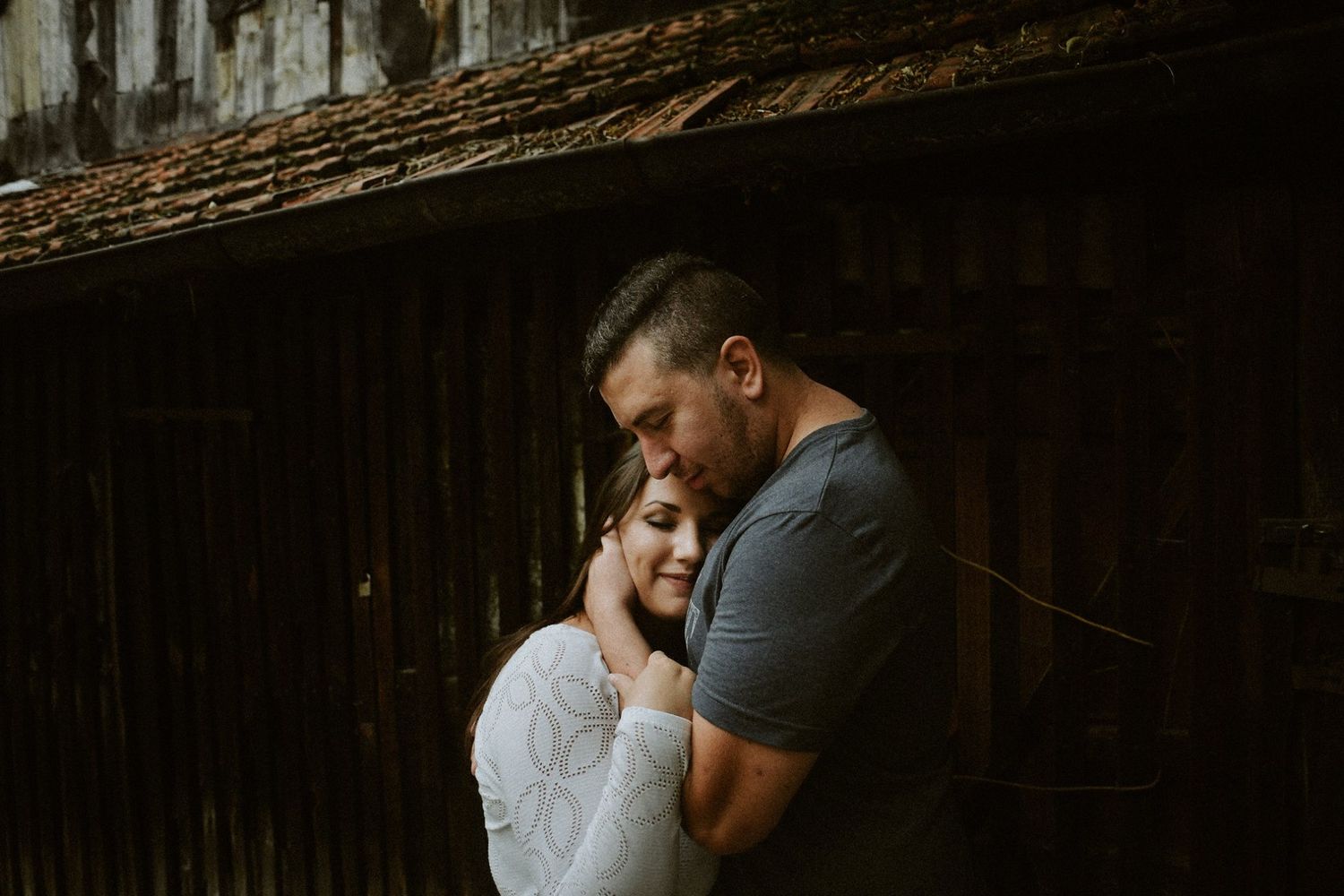Ema and Sasa Wedding Photographers and Videographers sharing an intimate moment in Dubrovnik, Croatia.