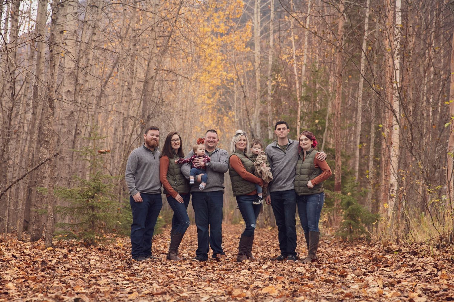 family photographer photography fall alaska