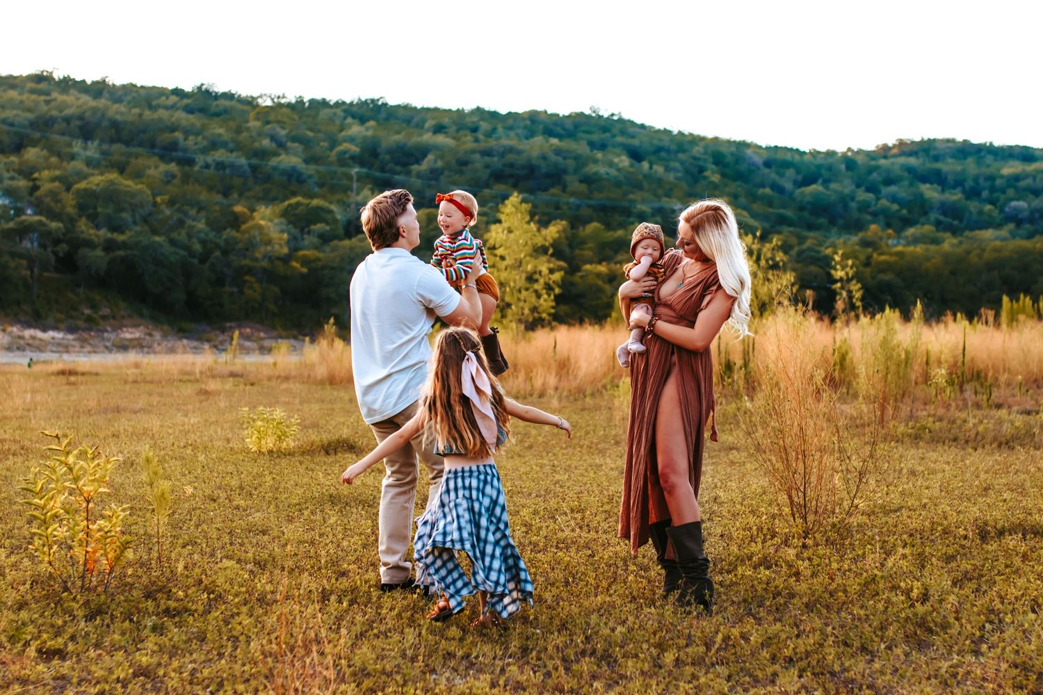 - family photography session.