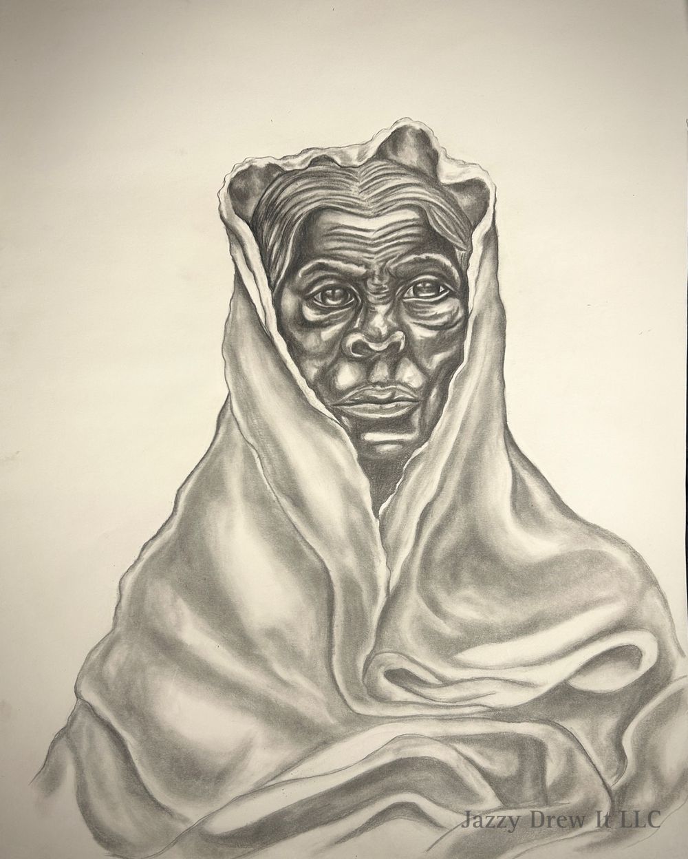 The Finish Line (Q.U.A.D), 18 x 24 in, Drawing, 2023